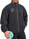 adidas Recken Roots Fleecejacke schwarz