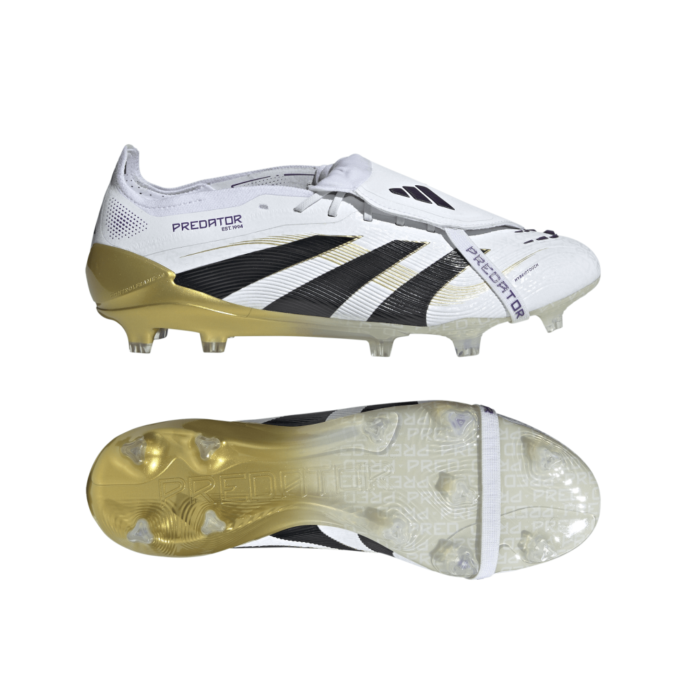 adidas Predator Elite Fold-Over Tongue FG Fußballschuhe weiß