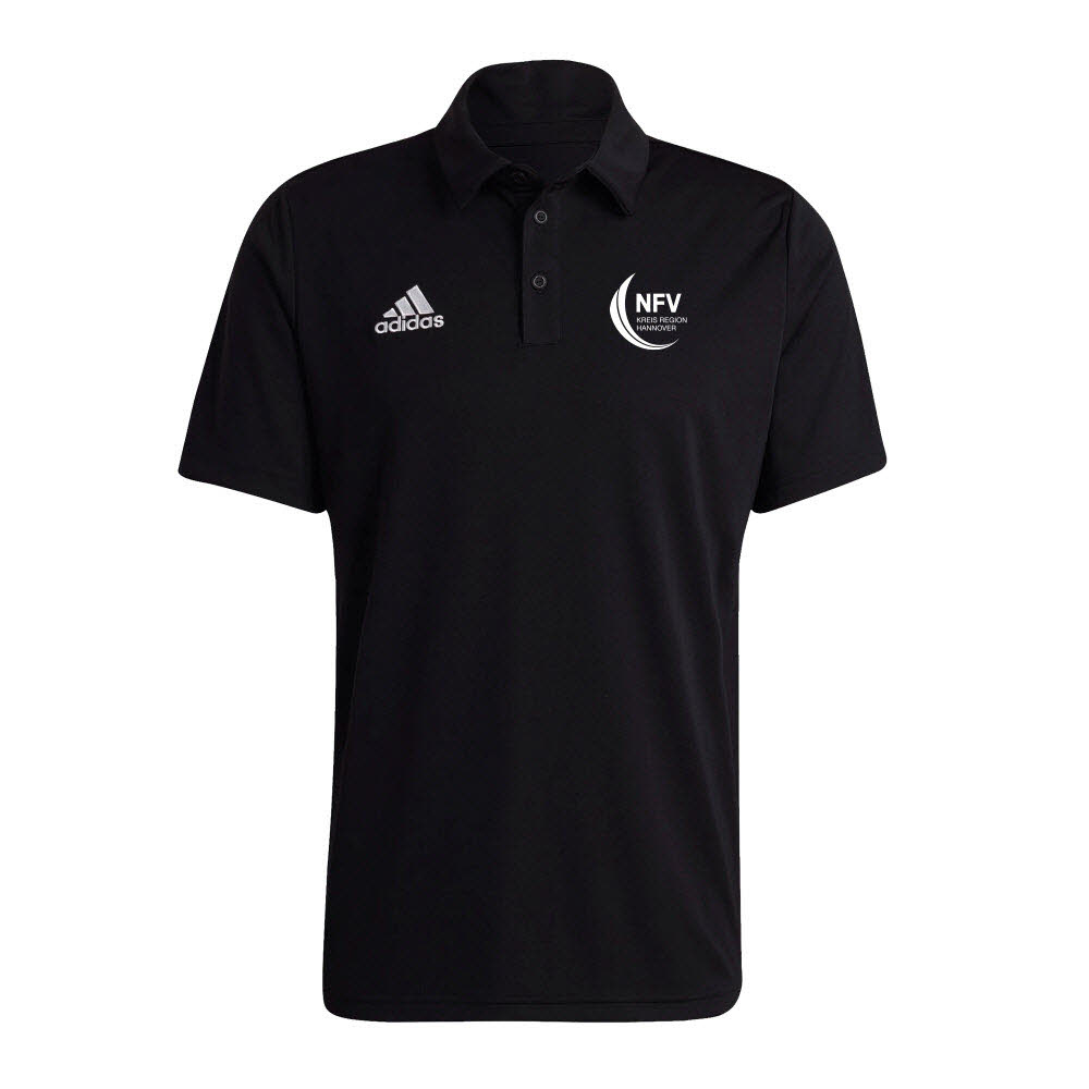 adidas NFV Entrada 22 Poloshirt schwarz