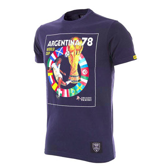 Copa Panini Heritage WM 1978 T-Shirt blau  