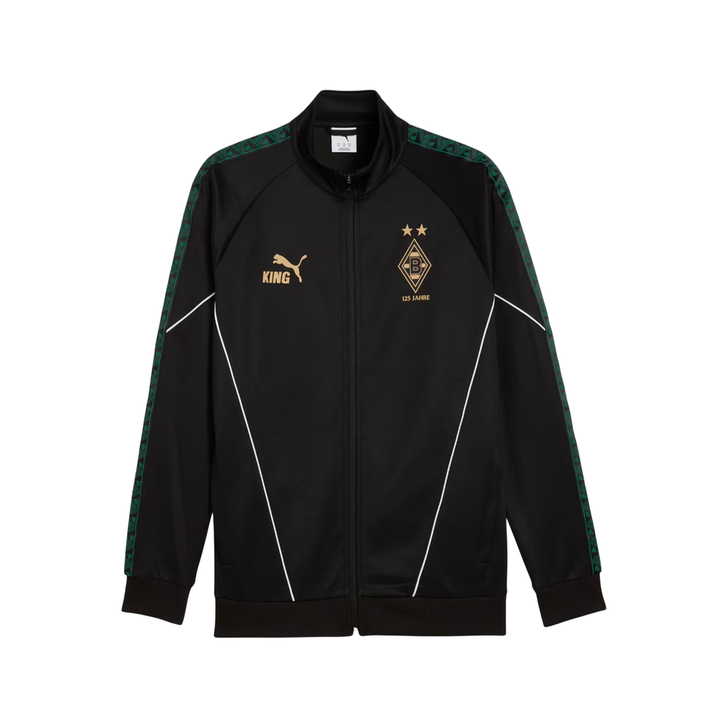 Puma Borussia Mönchengladbach King Anthem Trainingsjacke schwarz 