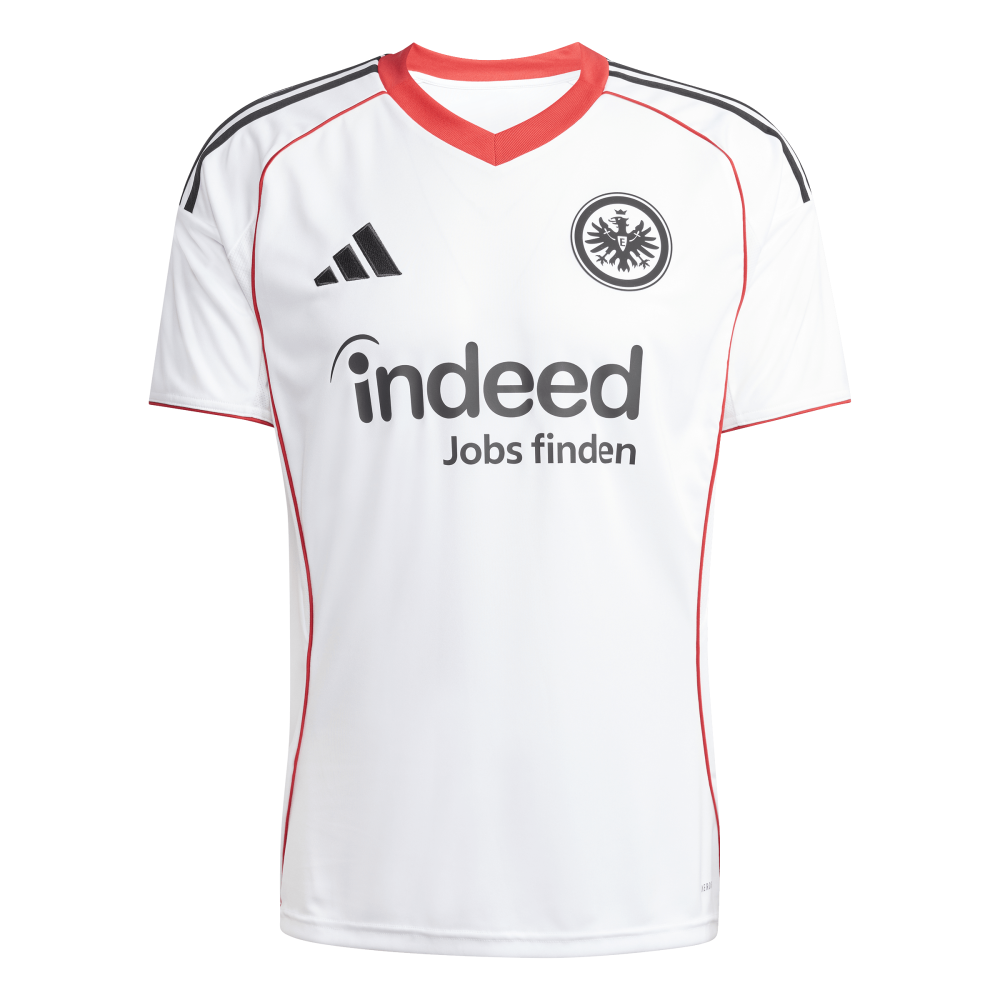 adidas Eintracht Frankfurt 25/26 Auswärtstrikot weiß
