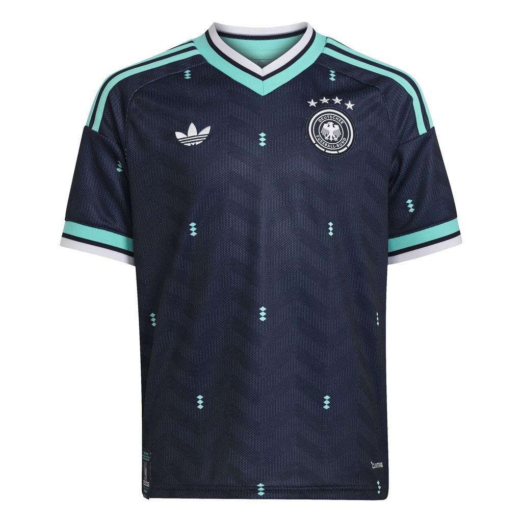 adidas DFB Deutschland 26 Auswärtstrikot blau Kinder  