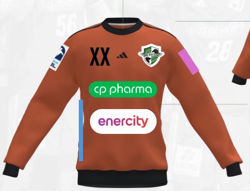 Recken Heimtrikot Torwart 25/26 orange