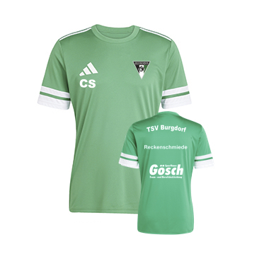 TSV Burgdorf Trainingstrikot grün Kinder