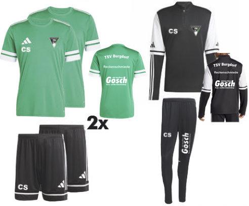 TSV Burgdorf Set 2 Warm Up mehrfarbig Kinder
