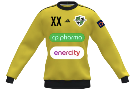 Recken Europapokal Heimtrikot Torwart 25/26 gelb  