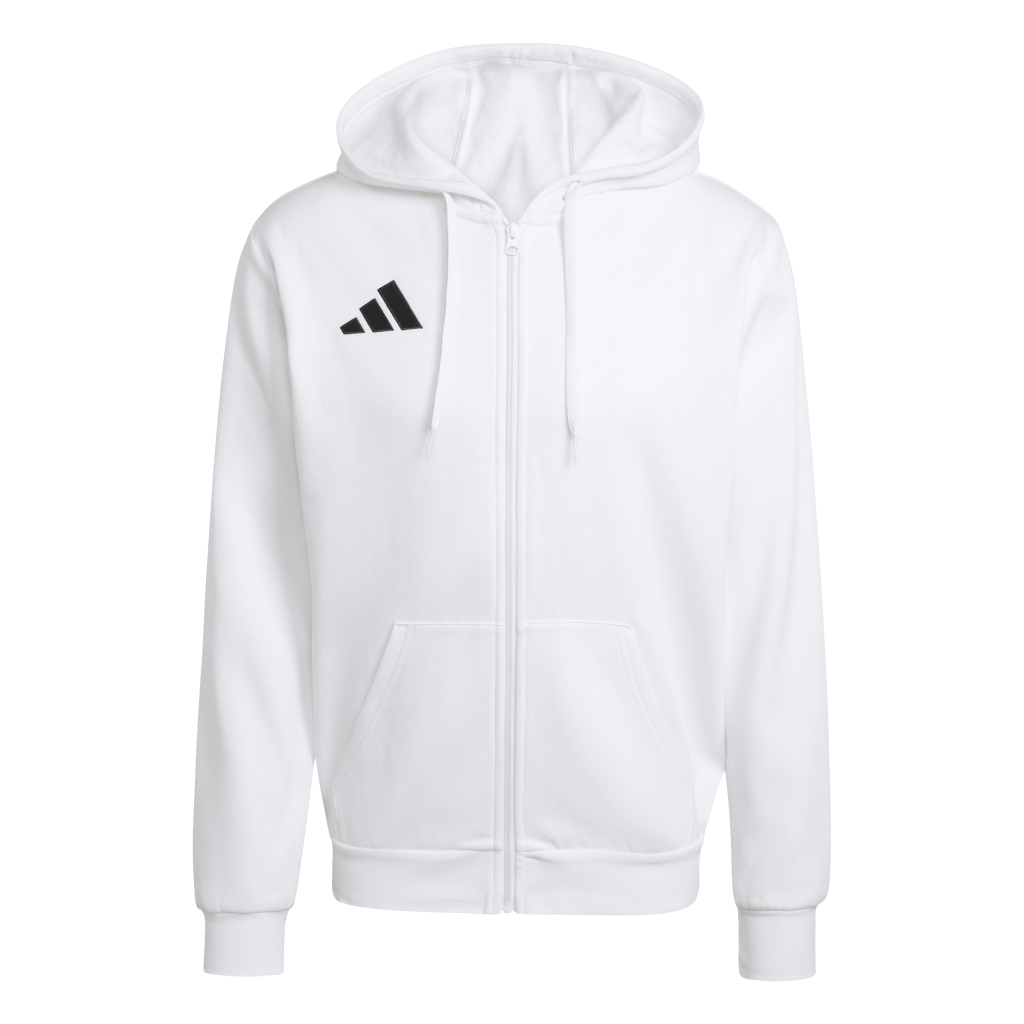 adidas Entrada 26 Kapuzenjacke weiß 