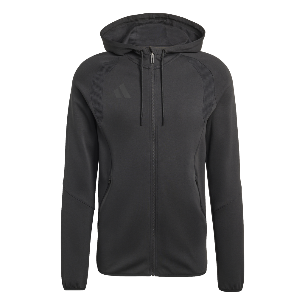 adidas Tiro Travel Sweat Kapuzenjacke schwarz 