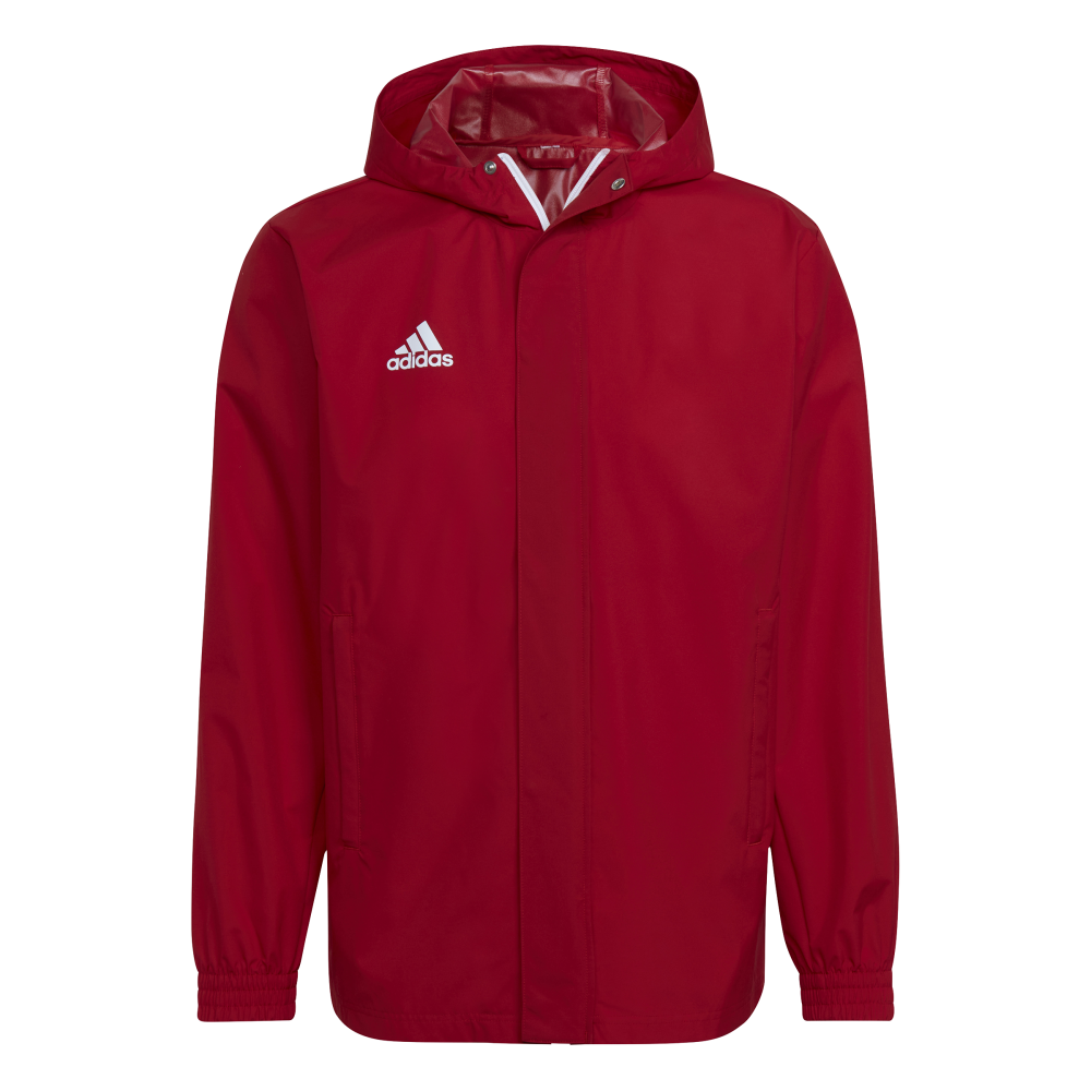 adidas Entrada 22 Allwetterjacke rot    