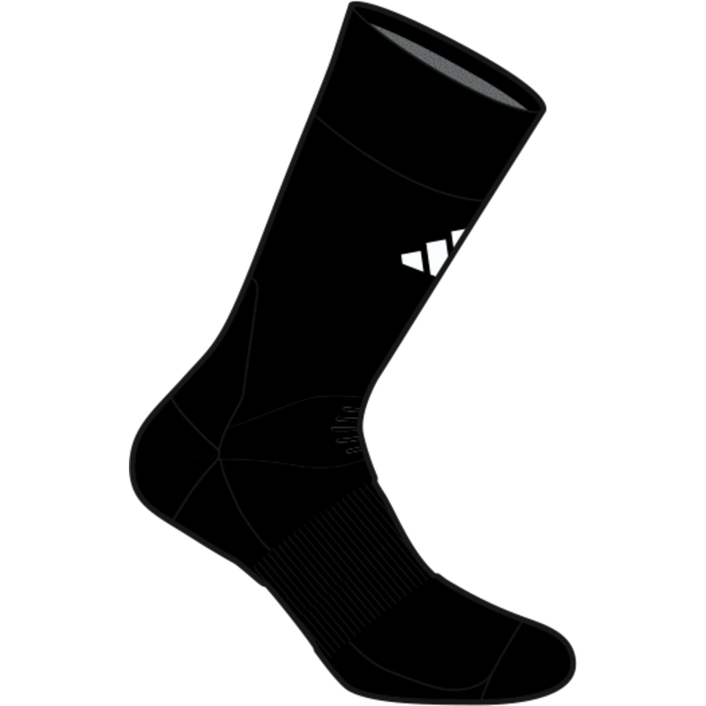 adidas Fußball Crew Performance Light Socken schwarz 