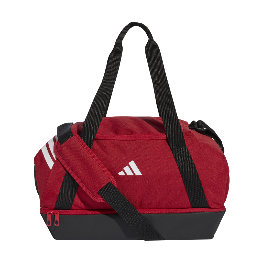 adidas Tiro Sporttasche Small mit Bodenfach rot  