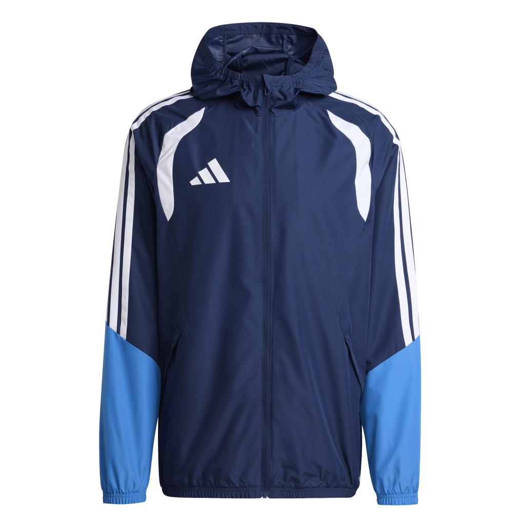 adidas Tiro 26 Competition Allwetterjacke blau   