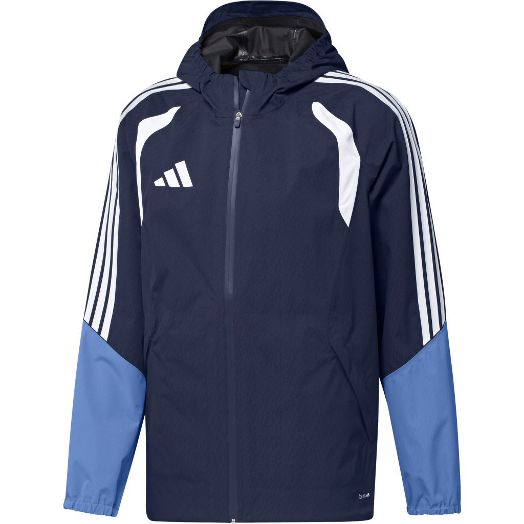 adidas Tiro 26 Regenjacke blau 