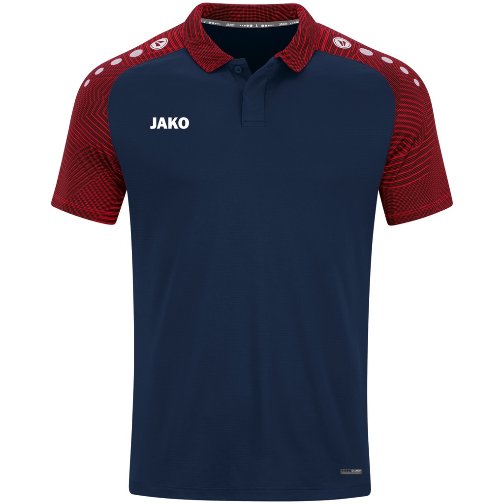 Jako Polo-Shirt Performance dunkelblau-rot Kinder