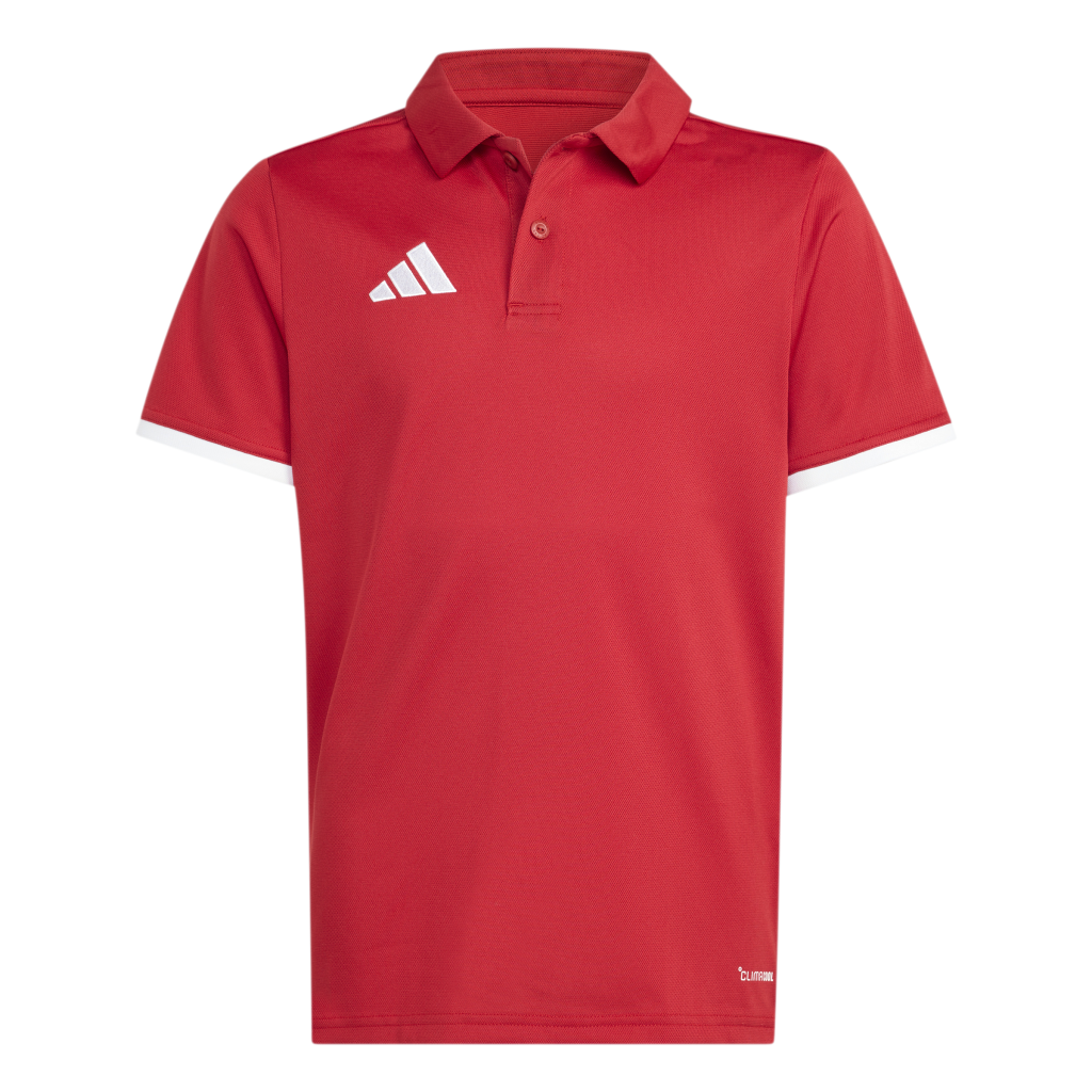 adidas Entrada 26 Poloshirt rot Kinder 