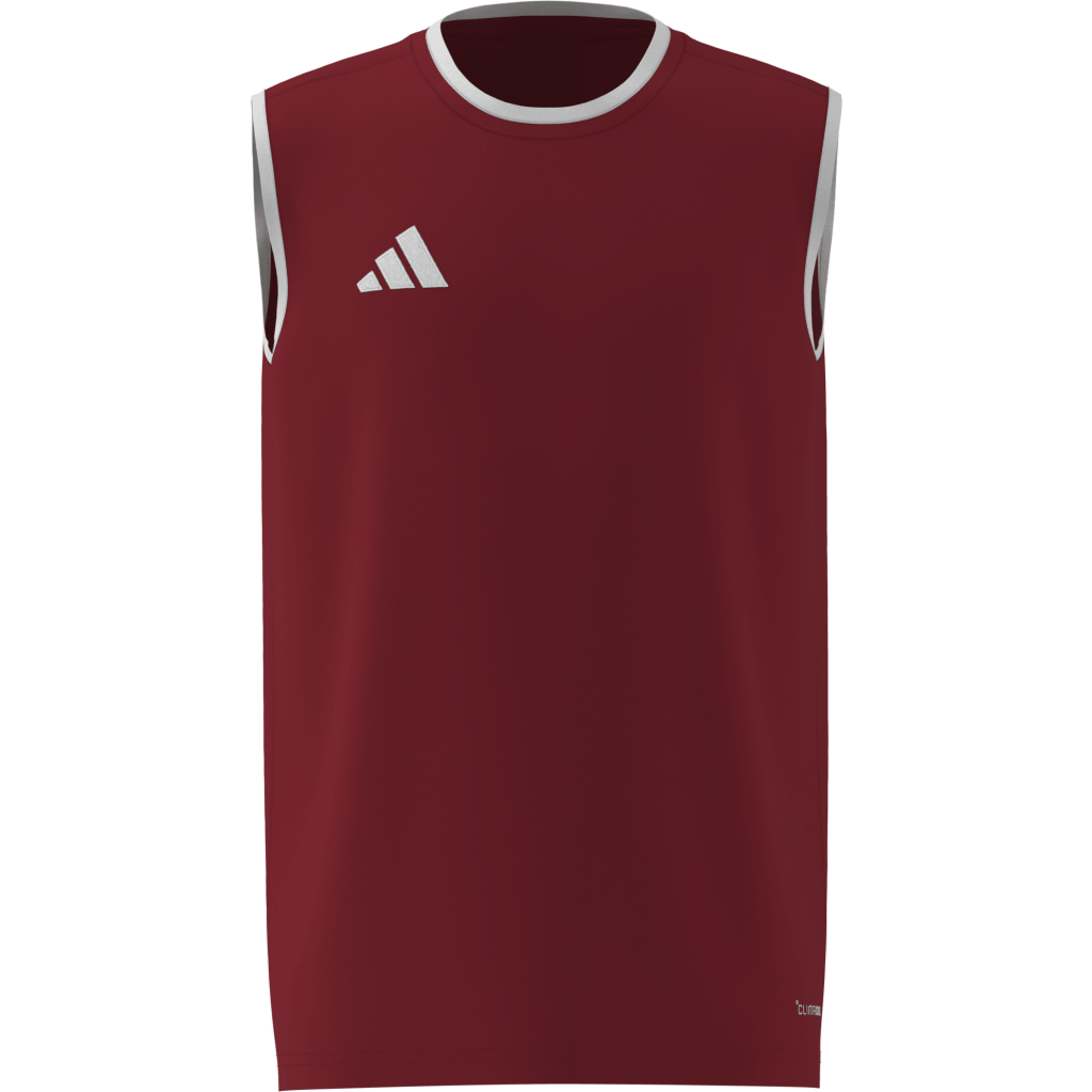 adidas Entrada 26 Trikot Ärmellos rot Kinder