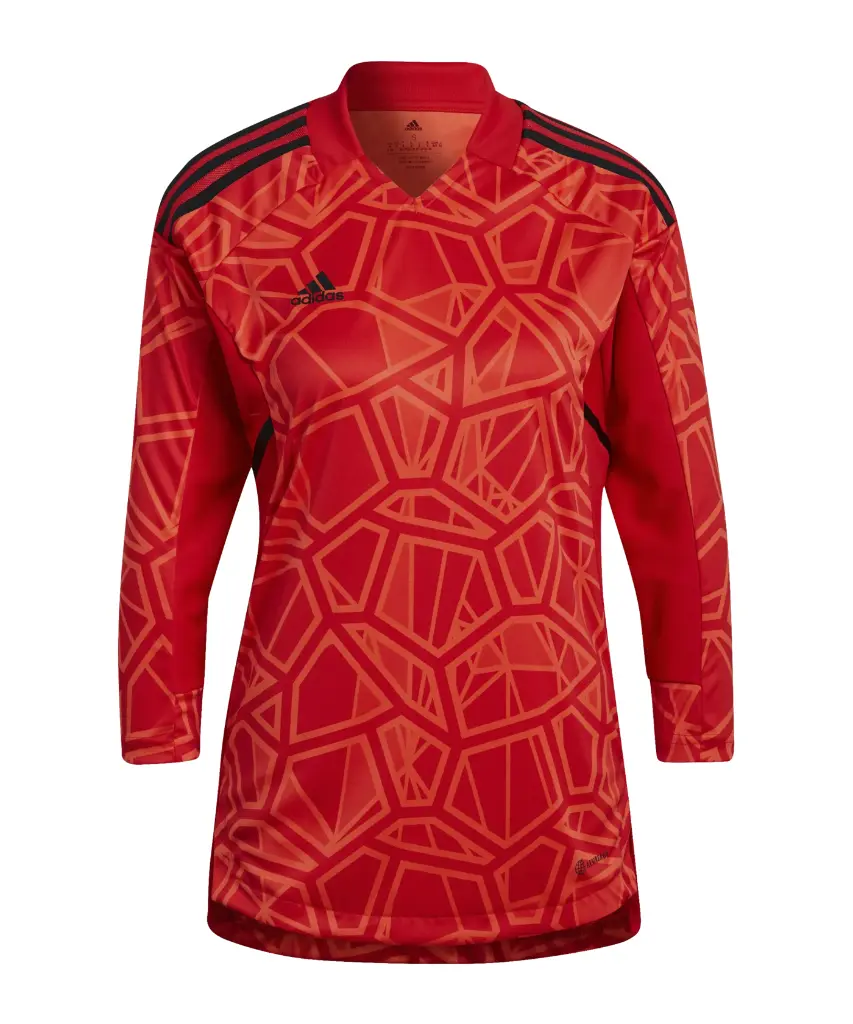adidas Condivo 22 Torwarttrikot Langarm rot Damen