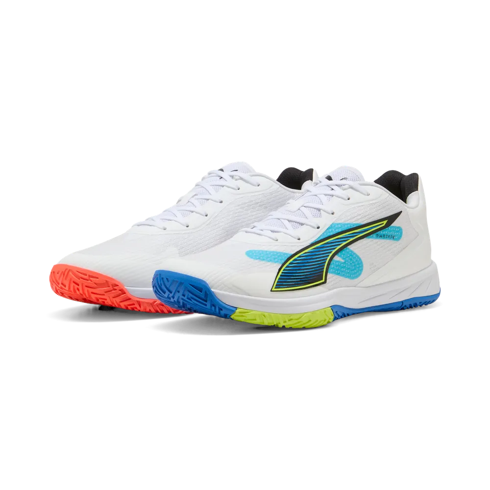 Puma Accelerate Turbo 4 Game On Handballschuhe weiß   