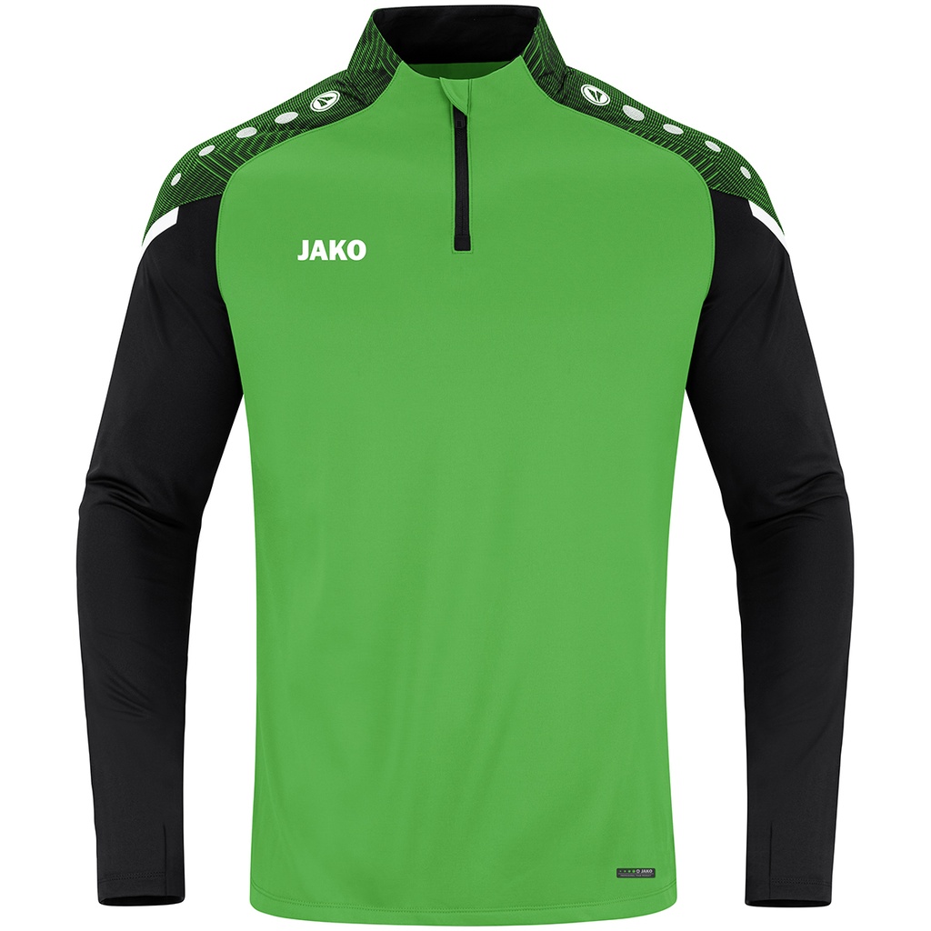 Jako Performance Ziptop grün