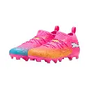 Puma Future 9 Matsch FG/AG Fußballschuhe pink Kinder