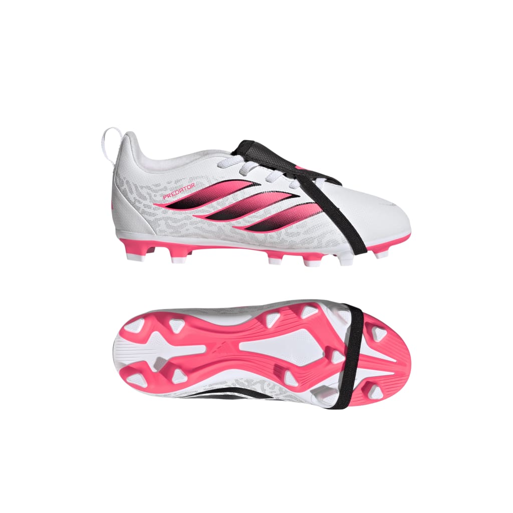 adidas Predator Club Fold-Over Tongue MG Fußballschuhe weiß Kinder  