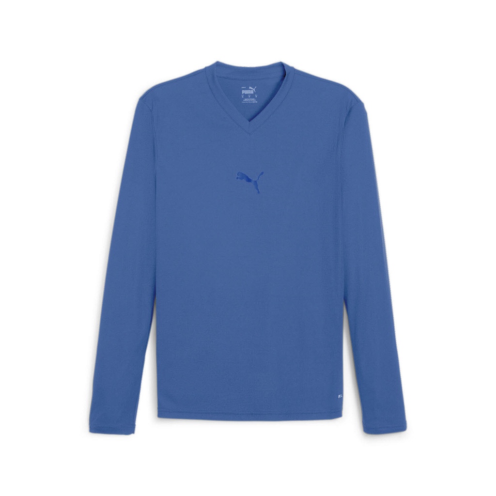 Puma teamGOAL Baselayer langarm Funktionsshirt blau