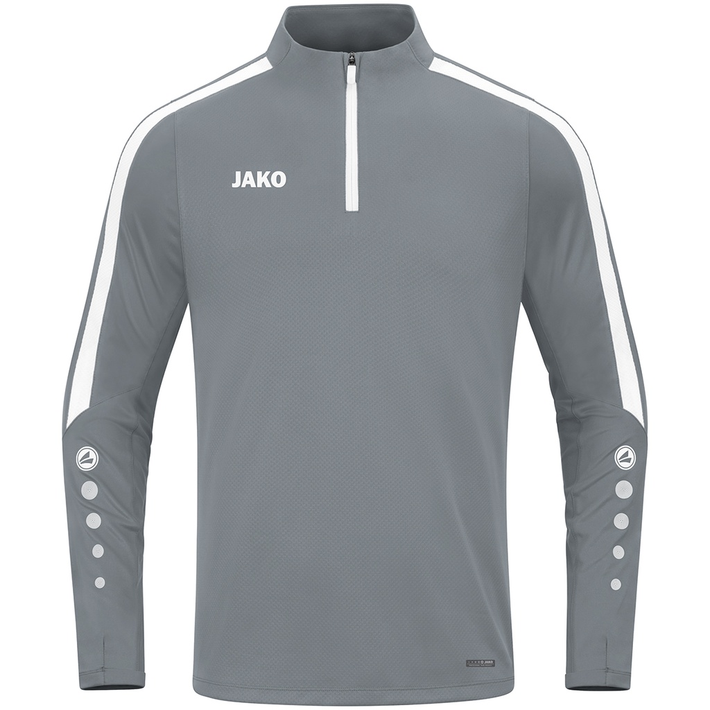 Jako Power Ziptop grau Kinder