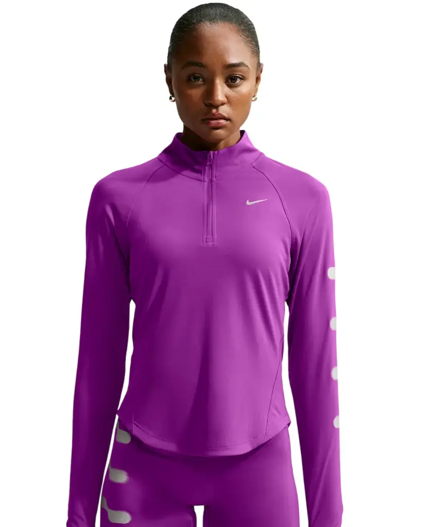 Nike Tempo Flash Dri-FIT Lauftop lila Damen