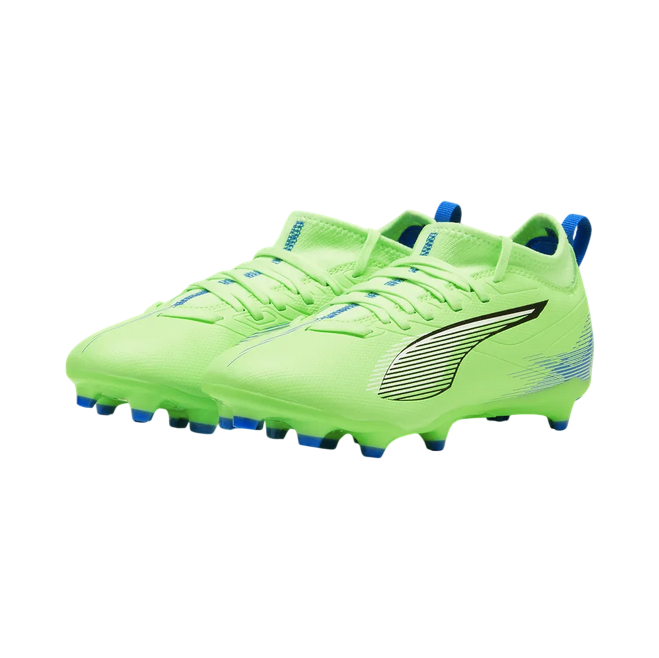 Puma Ultra 5 Match Fußballschuhe FG/AG grün Kinder