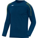 Jako Trainingspullover Classico nightblue-citro Kinder