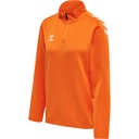 Hummel Core XK 1/2 Reißverschluss Poly Trainingstop orange Damen