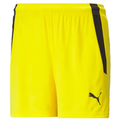 Puma teamLIGA Shorts gelb Damen