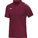 Jako Polo-Shirt Classico dunkelrot