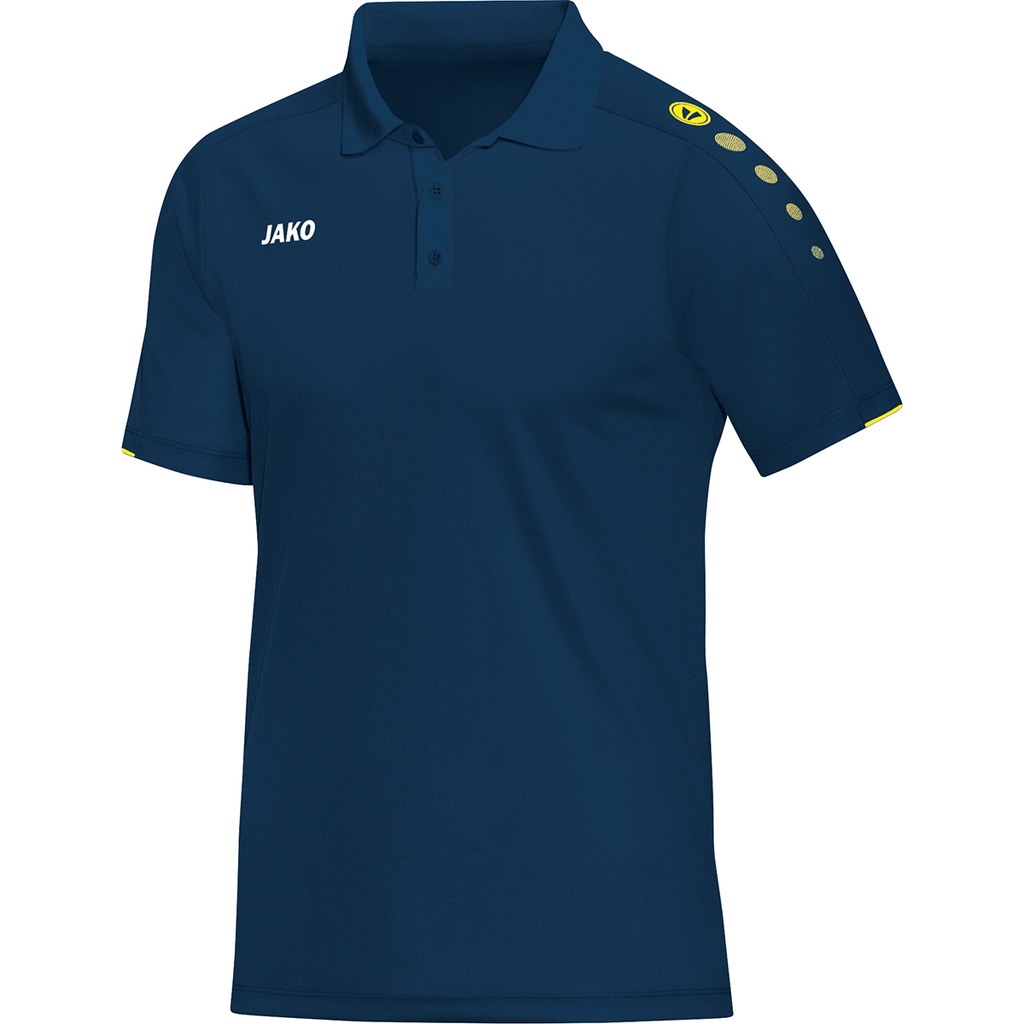 Jako Polo-Shirt Classico nightblue-citro