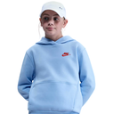 Nike Sportswear Club Fleece Kapuzenpullover blau Kinder 