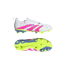 adidas Predator League Laceless Fußballschuhe MG weiß Kinder