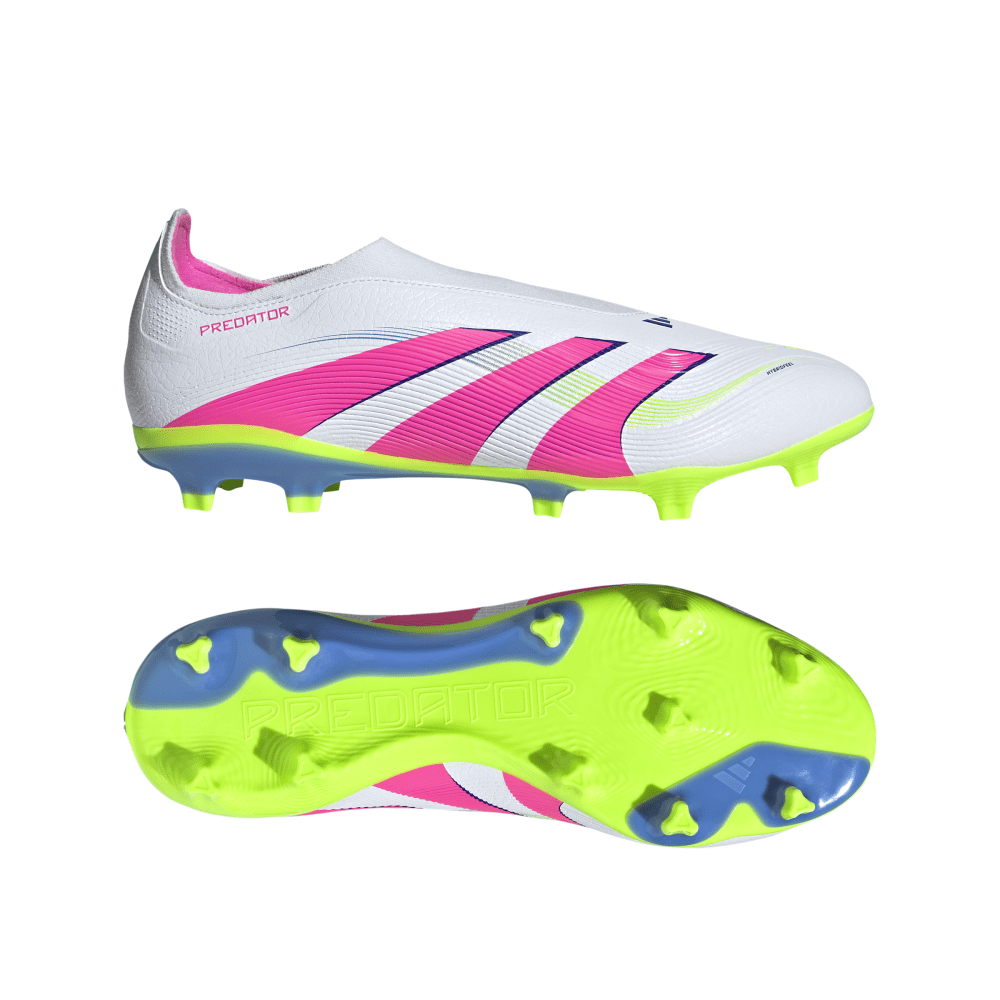 adidas Predator League Laceless Fußballschuhe MG weiß