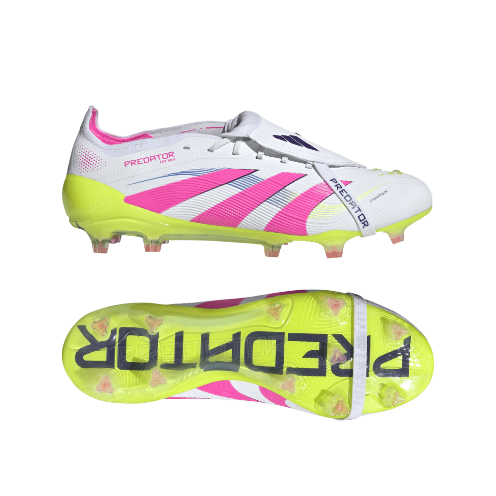 adidas Predator Elite Fold-Over Tongue FG Fußballschuhe weiß 