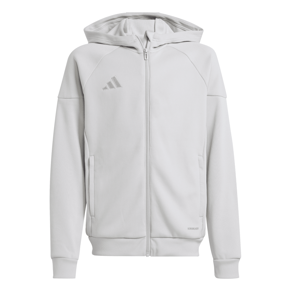 adidas Tiro 25 Kapuzenjacke grau Kinder 