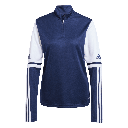 adidas Squadra 25 Zip-Trainingstop blau Damen