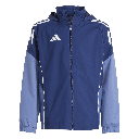 adidas Tiro 25 Competition Allwetterjacke blau Kinder