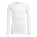 adidas Techfit Funktionsshirt Langarm weiß Kinder