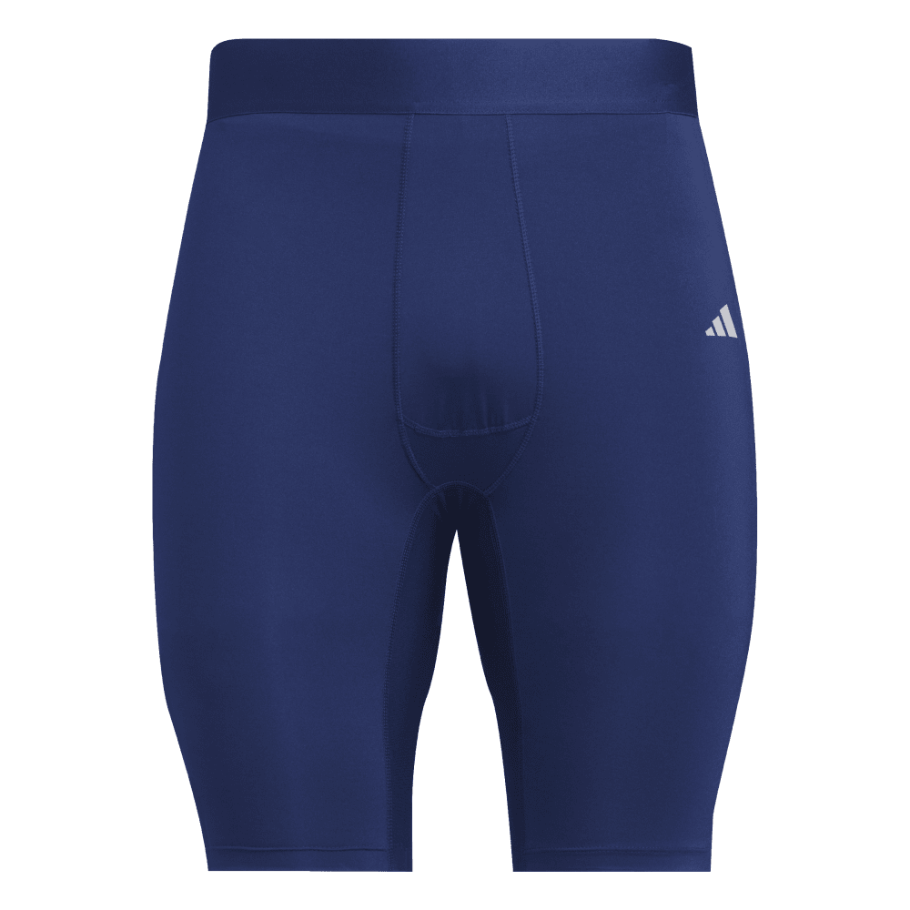 adidas Techfit kurze Leggings blau 