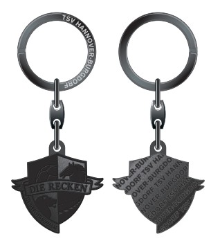 [RECKEN10105-SCHLÜSSELANHÄNGER] Schlüsselanhänger Black Edition
