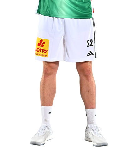 adidas Recken Heimshorts 26/27 weiß